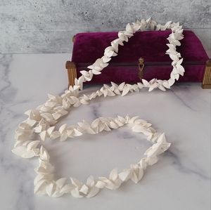 Vintage Beaded Shell Necklace